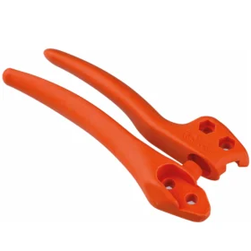 Original Löwe - 1 par de pegas de plástico para a forma de pega 04 (curvada para dentro) - N.º 11.004/07
