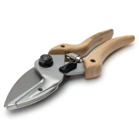 Original Löwe 6 Natural - Tesouras de jardinagem - Corte rápido profissional - N.º N6.107 - Cabo para mãos pequenas - 20 cm | Ø 25 mm
