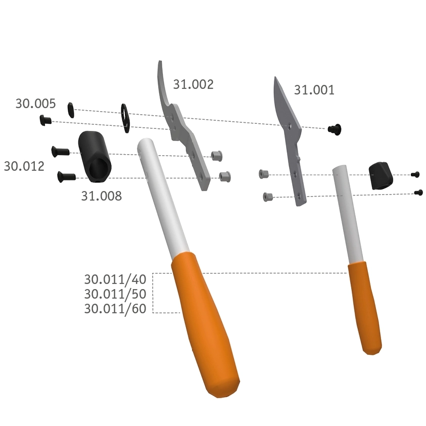 Peças sobressalentes originais Löwe 31 secateurs